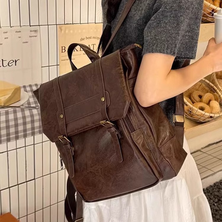 Fashion Backpack Women - Women Casual Backpack PU Leather School