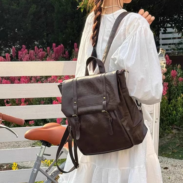 Women Casual Backpack PU Leath - огляд і ціна Fashion Backpack Women