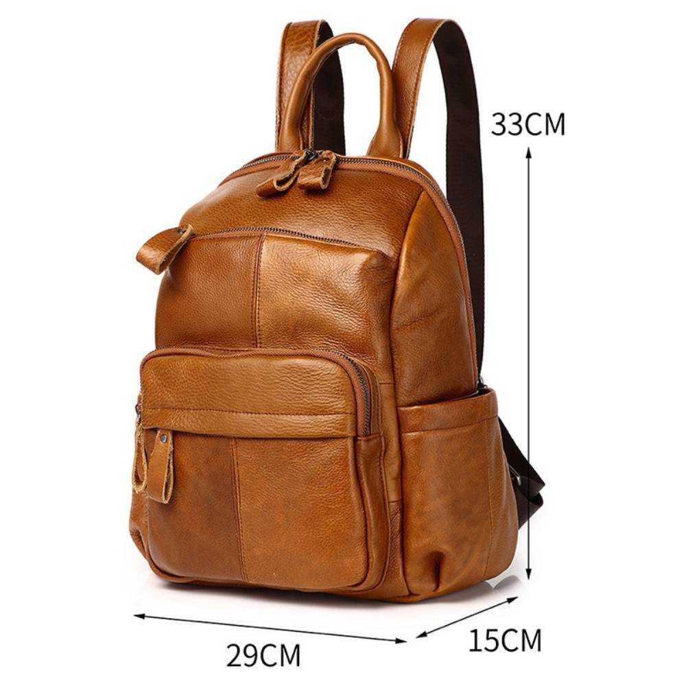 Zency Top Layer Cowhide Backpa - огляд і ціна Fashion Backpack Women
